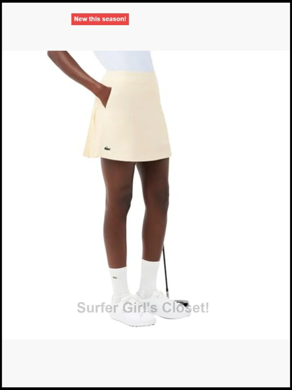 Ultra Dry Golf Skirt with Liner - Lightweight Stretch Mini Skort